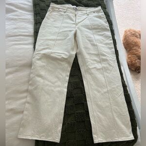 Abercrombie curve love baggy mid rise jeans